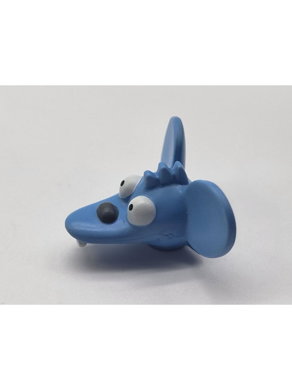 Lego Itchy Mouse Minifigure Head Modified Simpsons Pattern Blue 15654pb01